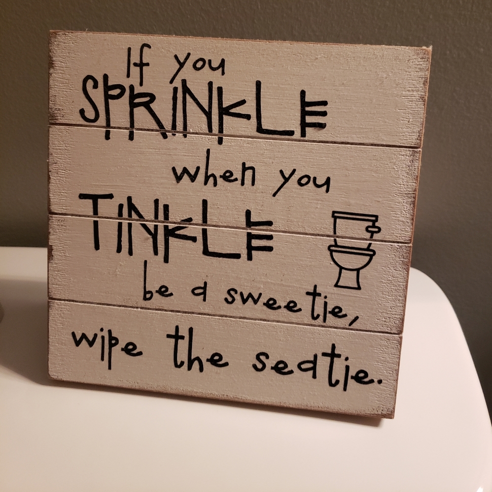 Small sign